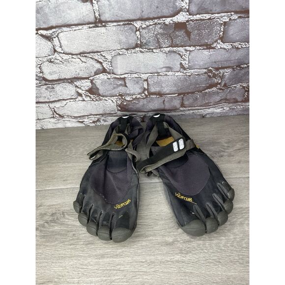 Vibram FiveFingers Black Synthetic Barefoot Running Shoes Men’s Sz 46EU/12.5M US main image 9
